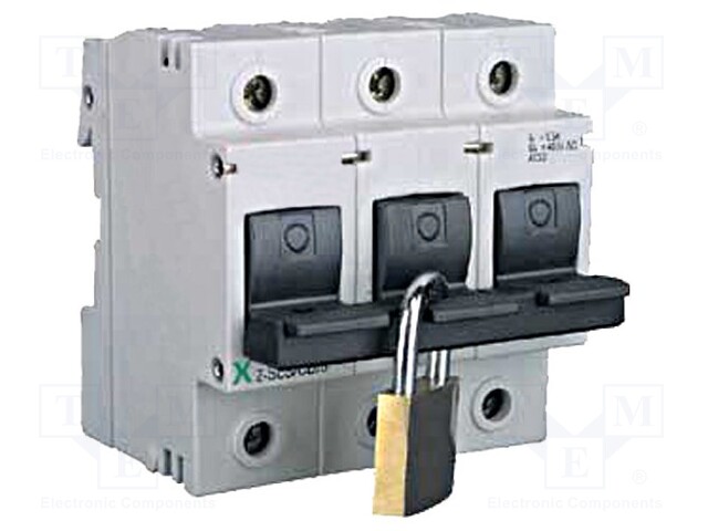 Switch-fuse; Poles: 2; DIN; 63A