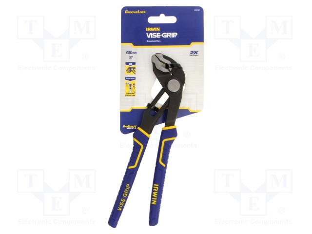 Pliers; adjustable; Pliers len: 200mm; Max jaw capacity: 45mm