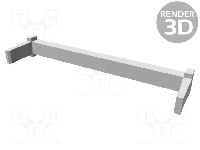 Cable clamp; PIN: 34; for IDC connector