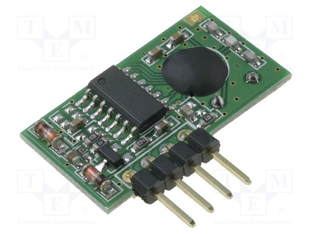 Module: RF; FM receiver; FSK; 433MHz; -109dBm; 2.5÷5VDC