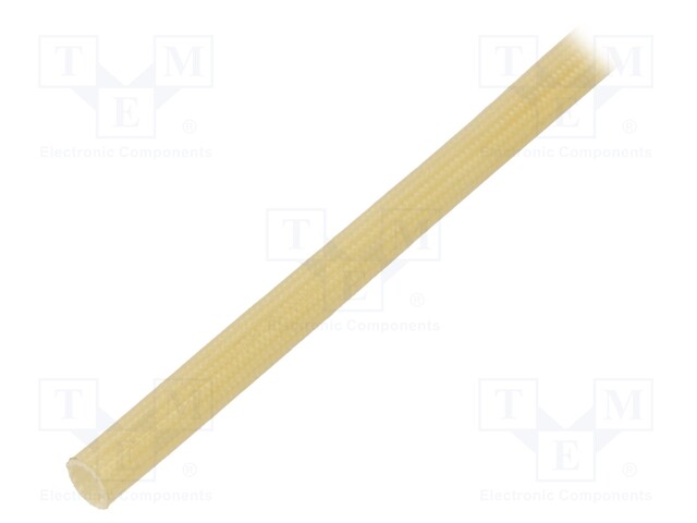 Insulating tube; natural; -20÷155°C; Øint: 3.5mm; L: 100m