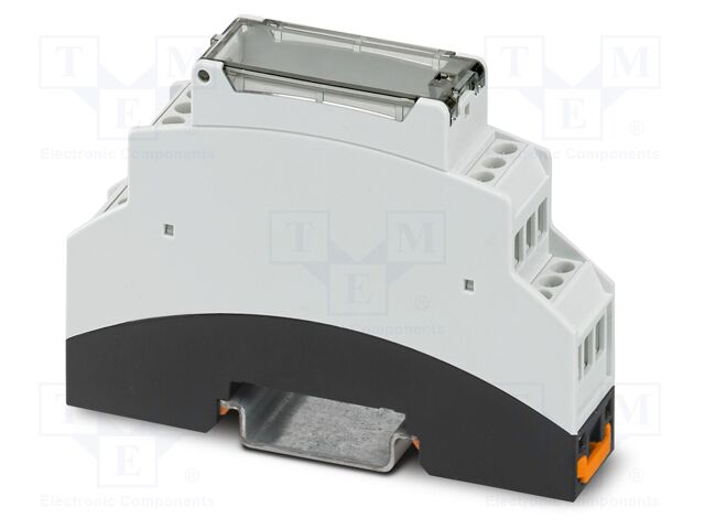 Enclosure: for DIN rail mounting; Y: 87.7mm; X: 17.8mm; Z: 60.7mm