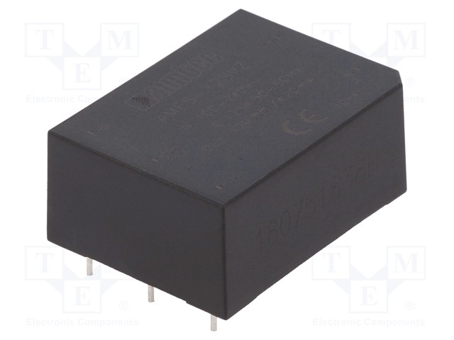 Converter: AC/DC; 5W; Uout: 12VDC; Iout: 0.42A; 79%; Mounting: PCB