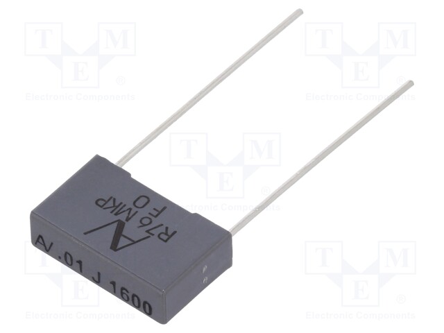 Capacitor: polypropylene; 10nF; 15mm; ±5%; 18x5x11mm; -55÷105°C