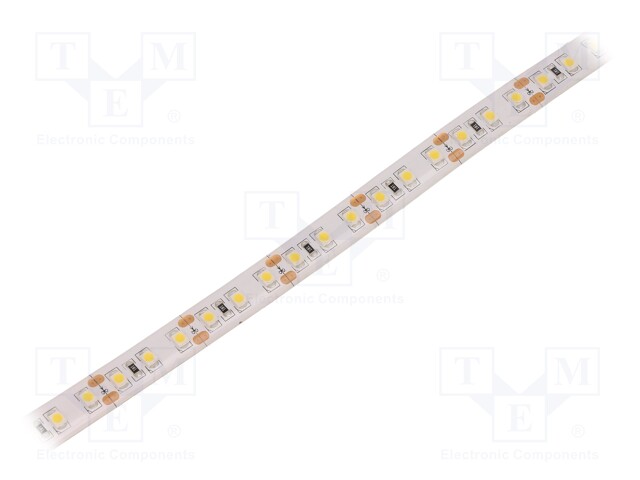 LED tape; white neutral; LED/m: 120; SMD; 3528; 12V; 10mm; in gel