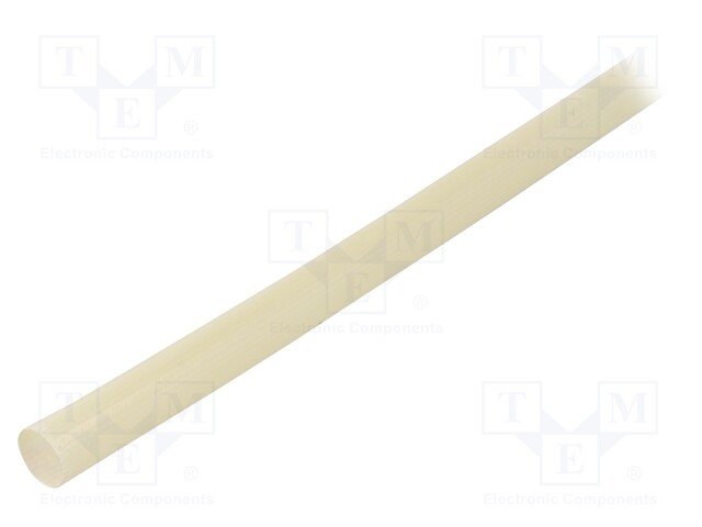 Insulating tube; natural; -20÷155°C; Øint: 14mm; L: 1m