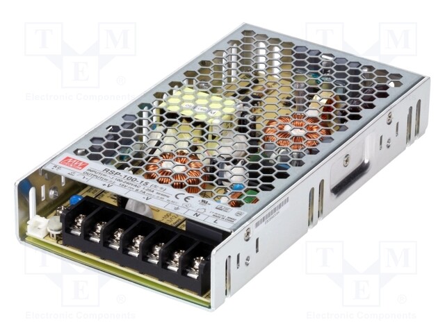 Power supply: switched-mode; modular; 100.5W; 15VDC; 179x99x30mm