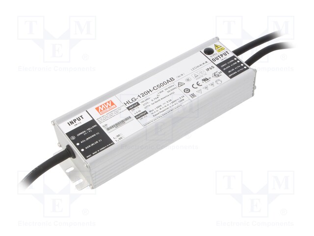 Power supply: switched-mode; LED; 150W; 150÷300VDC; 250÷500mA