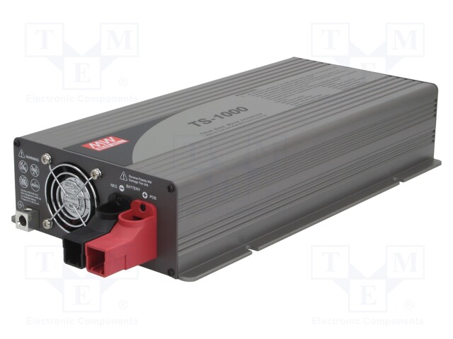 Converter: dc/ac; 1000W; Uout: 230VAC; 21÷30VDC; 345x184x70mm; 91%