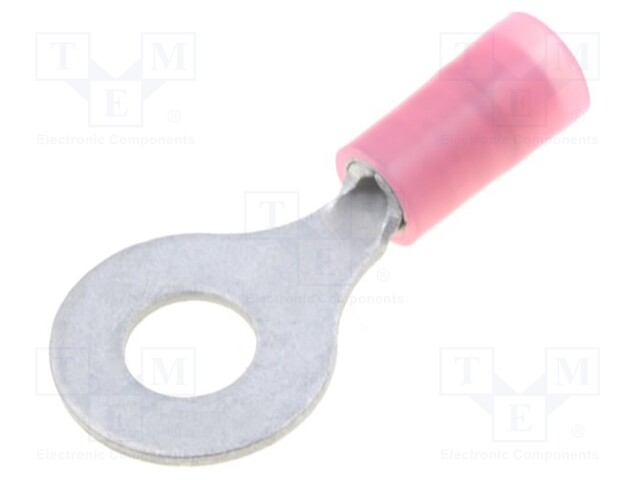 Ring terminal; M5; 0.5÷1mm2; insulated; tinned; copper; -55÷105°C