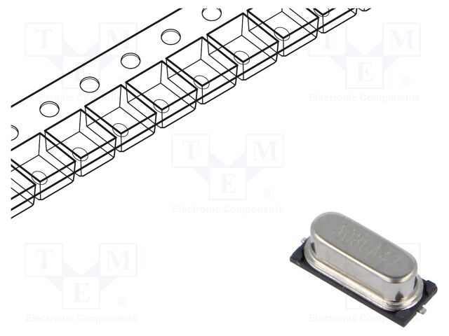 Generator: quartz; 8MHz; SMD; ±50ppm; -20÷70°C; 4.7x12.7x4.2mm