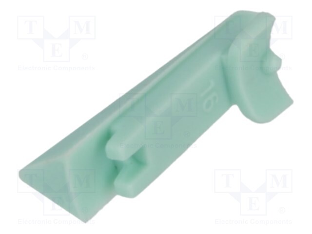 Pointer; polyamide; aquamarine; push-in; Application: A3020,A3120