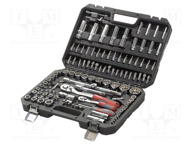 Wrenches set; 12-angles,socket spanner; 113pcs.