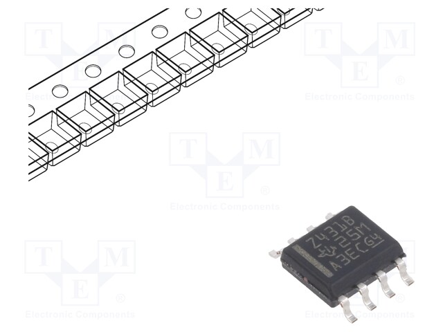 Voltage Reference, Programmable, REF43xx Series, 2.5V to 36V ref., 0.5 %, ± 34ppm/°C, SOIC-8