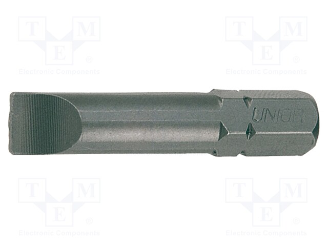 Screwdriver bit; slot; 5,5x1,0mm; Overall len: 41mm; 3pcs.