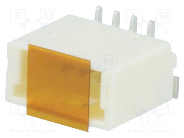 Socket; wire-board; male; Pico-Clasp; 1mm; PIN: 4; SMT; 50V; 1A