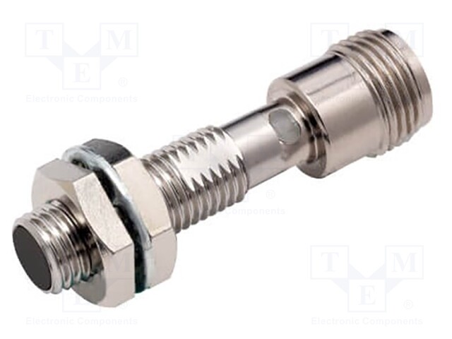 Sensor: inductive; OUT: NPN / NC; 0÷2mm; 10÷30VDC; M8; IP67; PIN: 4