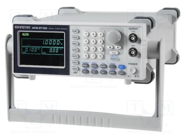 Generator: function; LCD 3,5"; Channels: 1; f range: 5÷150MHz