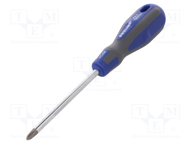 Screwdriver; Phillips; PH2; Series: SOFT-TOUCH; 100mm