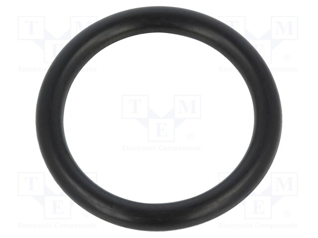 O-ring gasket; NBR; D: 2.5mm; Øint: 17mm; black; -30÷100°C