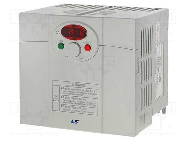 Inverter; Max motor power: 400W; Out.voltage: 3x380VAC; IN: 5