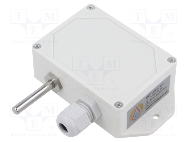 Converter: temperature; for wall mounting; Enclos.mat: ABS