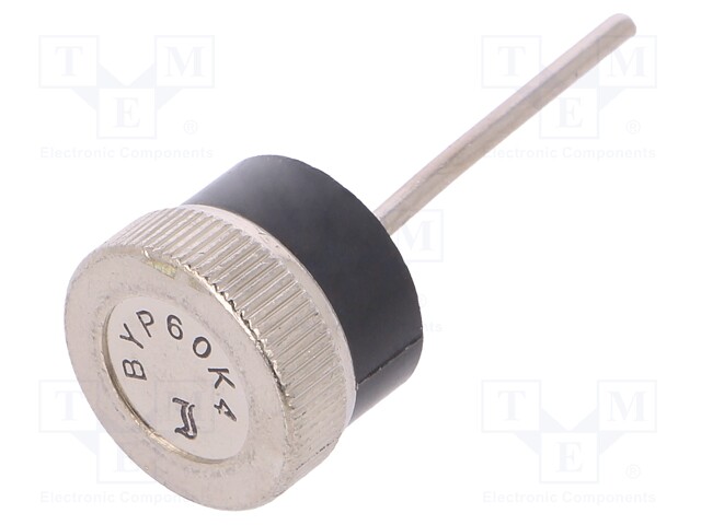 Diode: rectifying; 400V; 60A; 190A; Ø12,75x4,2mm; cathode on wire