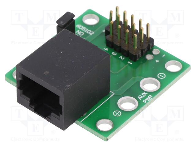 Adapter; Application: servos; RJ45,pin strips; Channels: 4