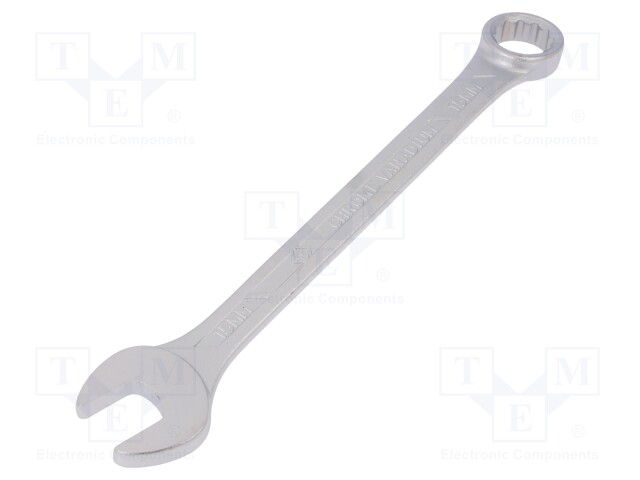 Key; combination spanner; 15mm; Overall len: 190mm; DIN 3113