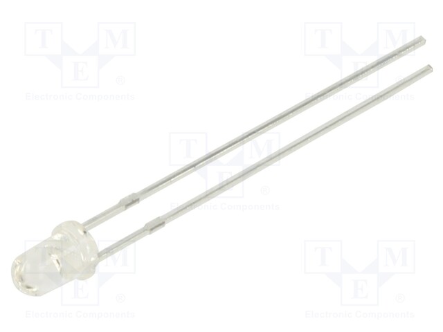 LED; 3mm; amber; 900÷2300mcd; 30°; 1.7÷2.6V; -40÷85°C; 60mW