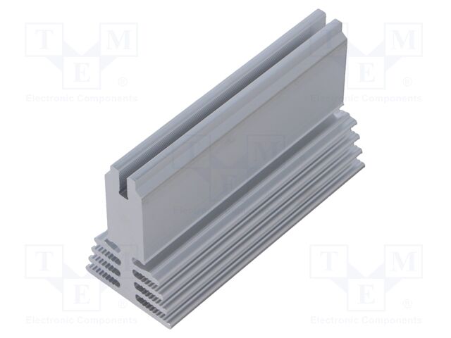 Heatsink: extruded; grilled; natural; L: 75mm; W: 29.4mm; H: 45mm