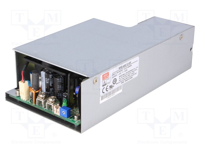 Power supply: switched-mode; 400W; 113÷370VDC; 80÷264VAC; OUT: 1