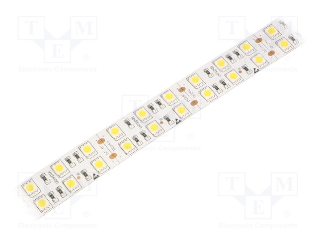 LED tape; white neutral; LED/m: 120; SMD; 5050; 24V; W: 20mm; 120°