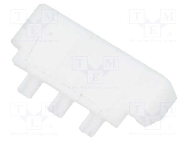 Contacts locking plate; 3mm; PIN: 6; Layout: 2x3