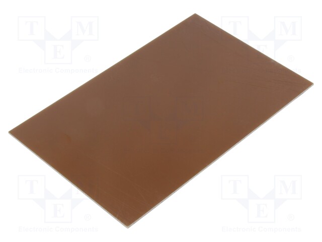 Laminate; FR4,epoxy resin; 1mm; L: 160mm; W: 100mm