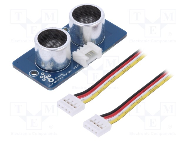 Sensor: distance; ultrasonic; 3.2÷5.2VDC; Channels: 1; Kit: module