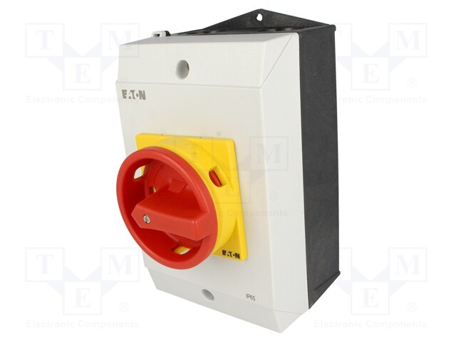 Switch: main cam switch; Stabl.pos: 2; 32A; OFF-ON; Poles: 3+N; 15kW