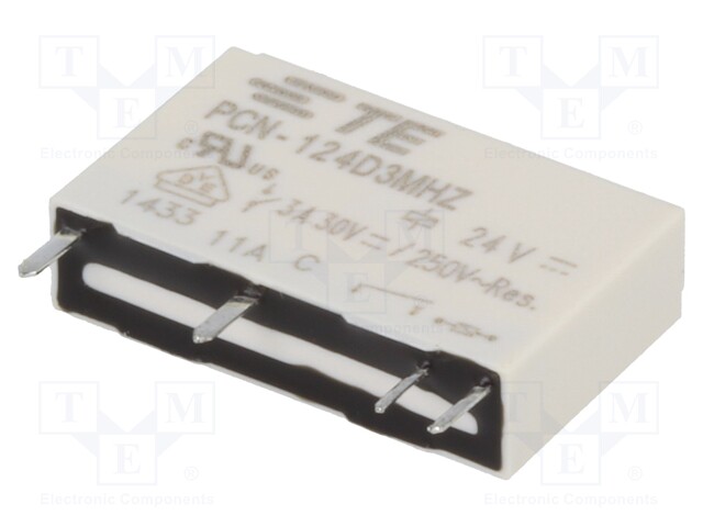 Relay: electromagnetic; SPST-NO; Ucoil: 24VDC; 3A/240VAC; 3A/30VDC