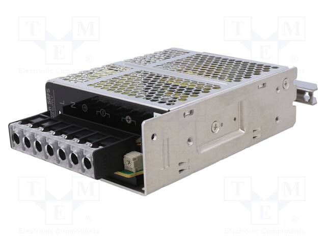 Power supply: switched-mode; 100W; 5VDC; 16A; 85÷264VAC; 80÷370VDC