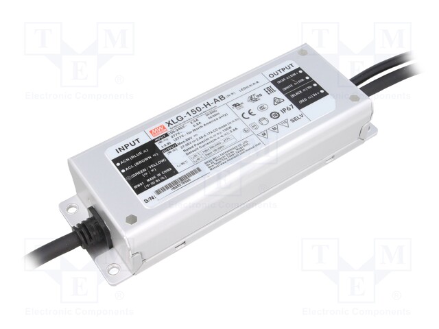 Power supply: switched-mode; LED; 150W; 27÷56VDC; 2680÷4170mA