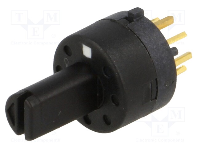 Switch: rotary; Pos: 6; 0.5A/24VDC; Poles number: 1; 45°; -20÷70°C