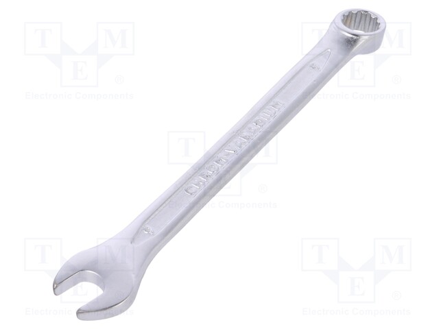 Key; combination spanner; 9mm; Overall len: 129mm; DIN 3113