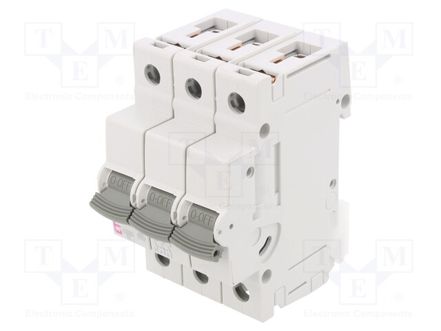 Circuit breaker; 230/400VAC; DIN; Charact: B; 10kA; IP20; 1÷25mm2