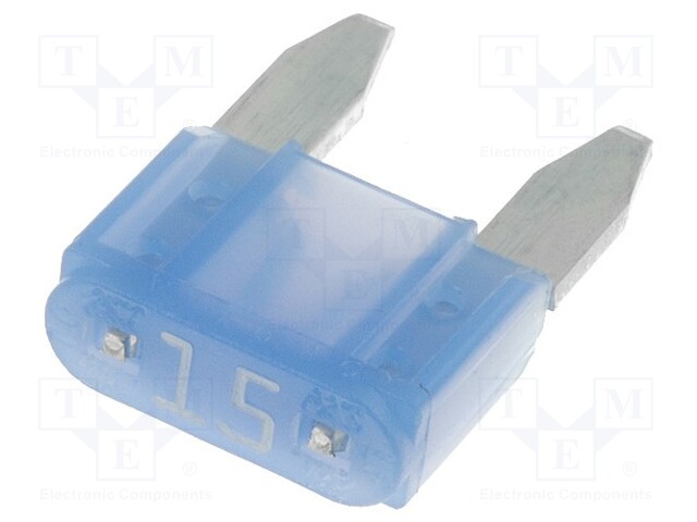 Fuse: fuse; 15A; 32V; automotive; 10,9mm; MINI