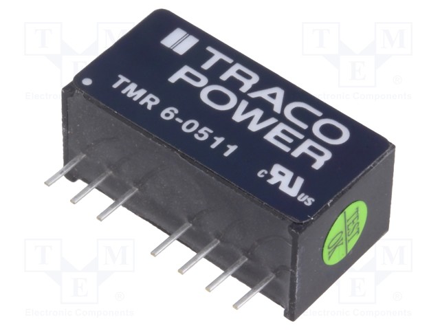 Converter: DC/DC; 6W; Uin: 4.5÷9V; 5VDC; Iout: 1200mA; SIP8; 4.8g