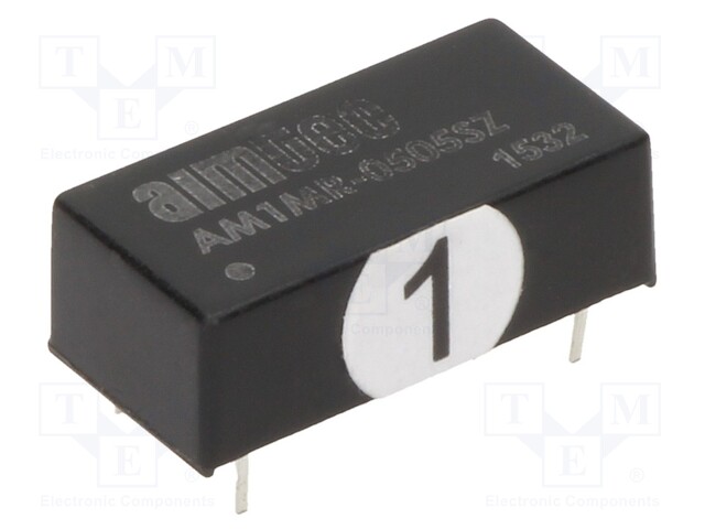 Converter: DC/DC; 1W; Uin: 4.5÷5.5V; 5VDC; Iout: 200mA; DIP14; 2.7g