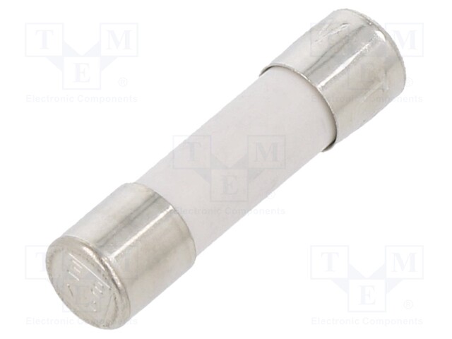 Fuse: fuse; time-lag; 500mA; 250VAC; ceramic,cylindrical; 5x20mm