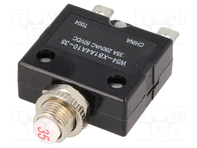 Circuit breaker; Urated: 250VAC; 50VDC; 35A; SPST-NC; Poles: 1