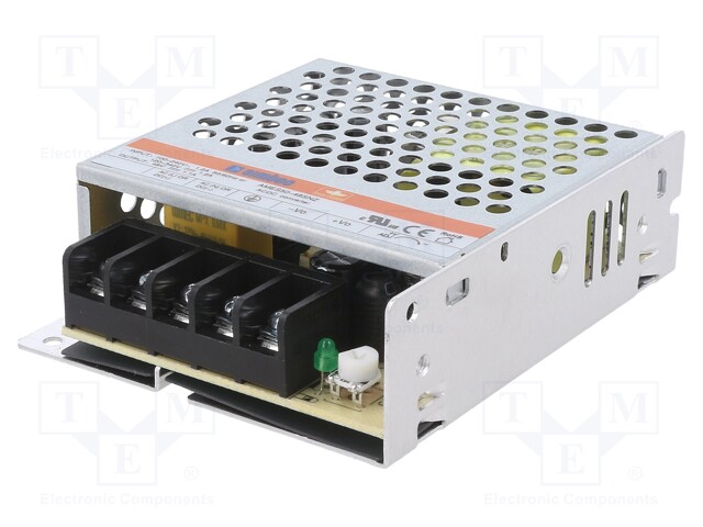 Power supply: switched-mode; voltage source; 50W; 48VDC; 1.1A