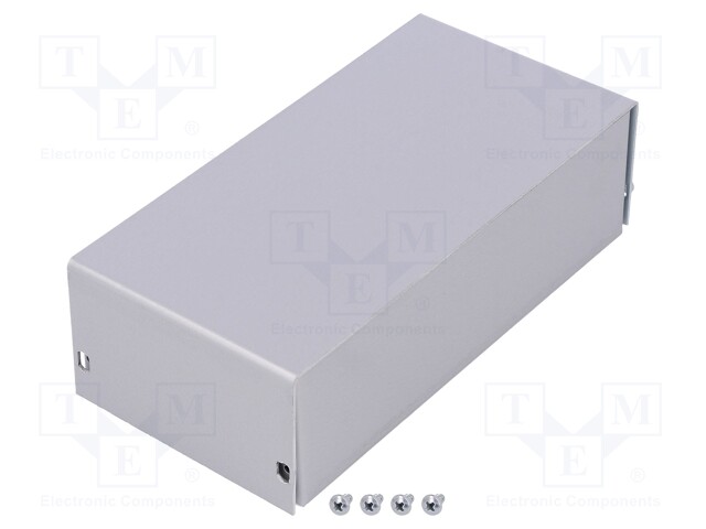 Enclosure: multipurpose; X: 72mm; Y: 143mm; Z: 43mm; AL BOX; grey